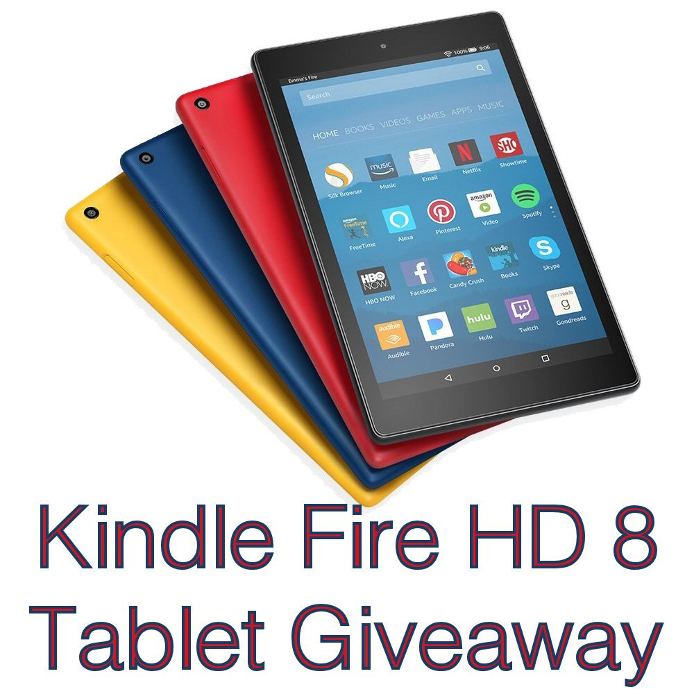 Kindle Fire HD 8 Tablet Giveaway