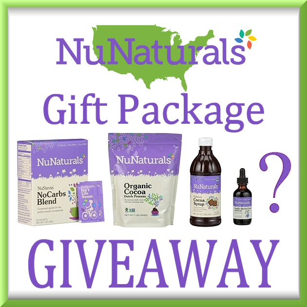NuNaturals Giveaway Gift Package Button