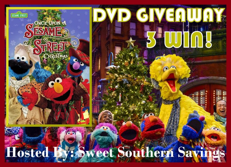 Sesame Street Once Upon a Sesame Street Christmas DVD Giveaway