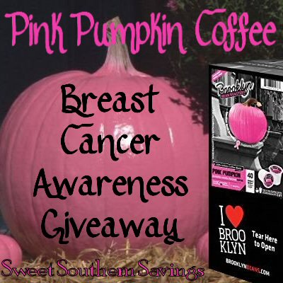 Breast Cancer Awareness Pink Pumpkin Coffee Giveaway