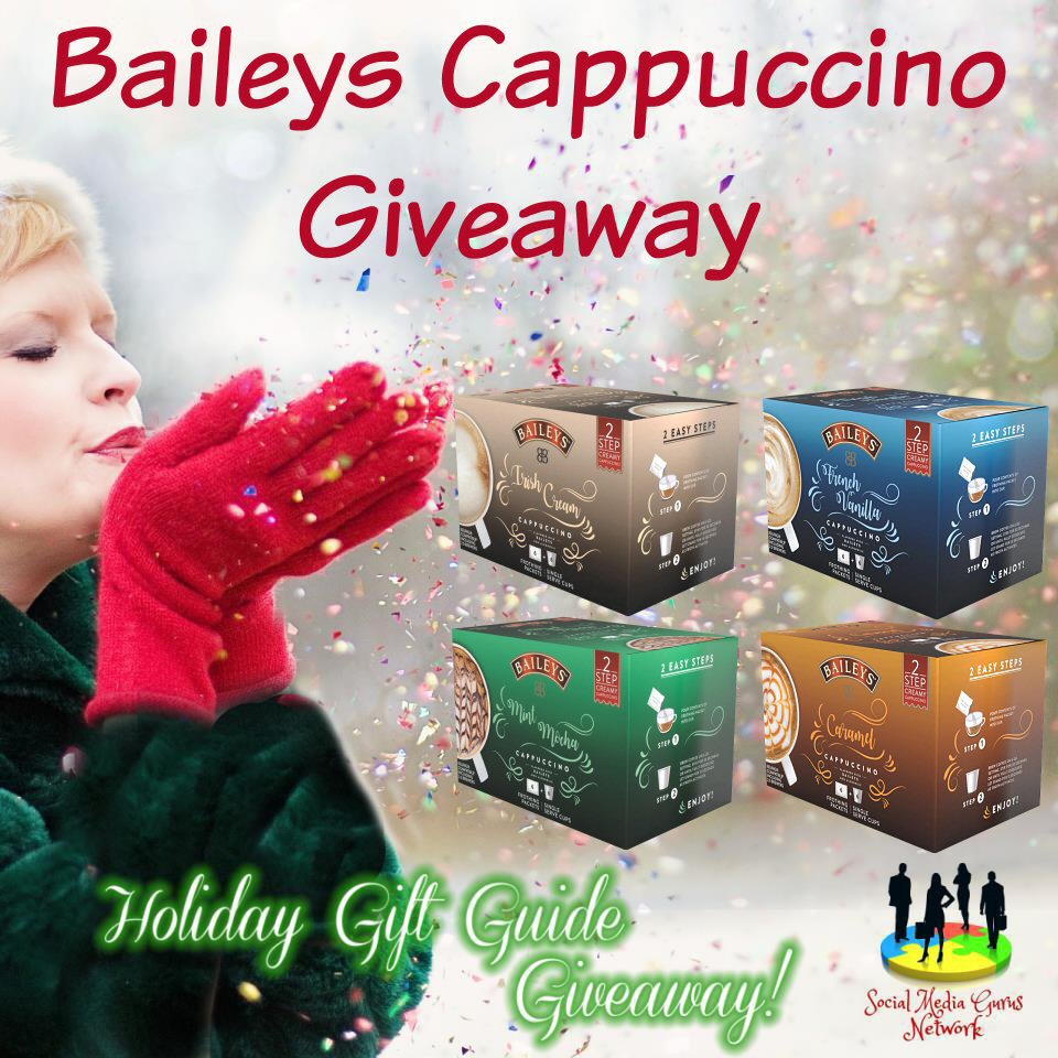 Holiday Gift Guide Baileys Cappuccino Giveaway