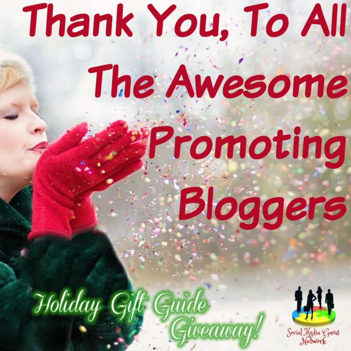 Thank You, To All The Awesome Promoting Bloggers