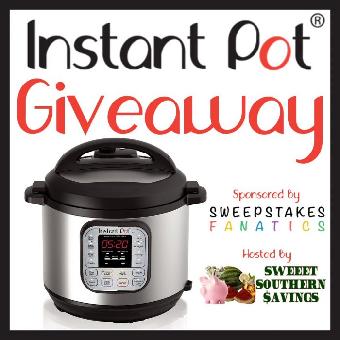 Instant Pot Giveaway (Winner's Choice of $100 eGift Card)