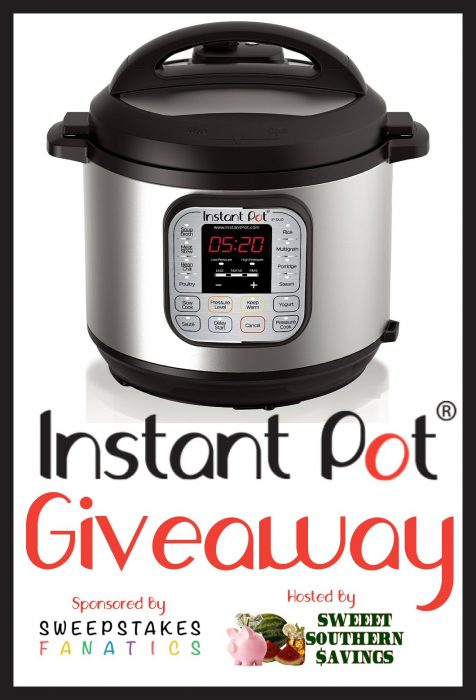 Instant Pot Giveaway (Winner's Choice of $100 eGift Card)