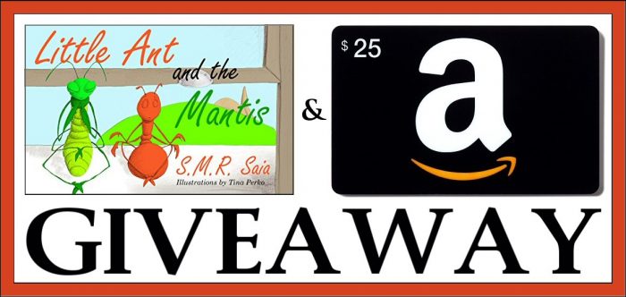 Autographed Little Ant and the Mantis $25 Amazon Giveaway